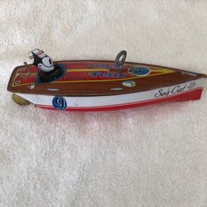 Vintage Felix the Cat toy with functioning propeller